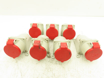 Garo UI416-6 Receptacle 16A 5 Pin 415VAC IP44 Lot Of 7