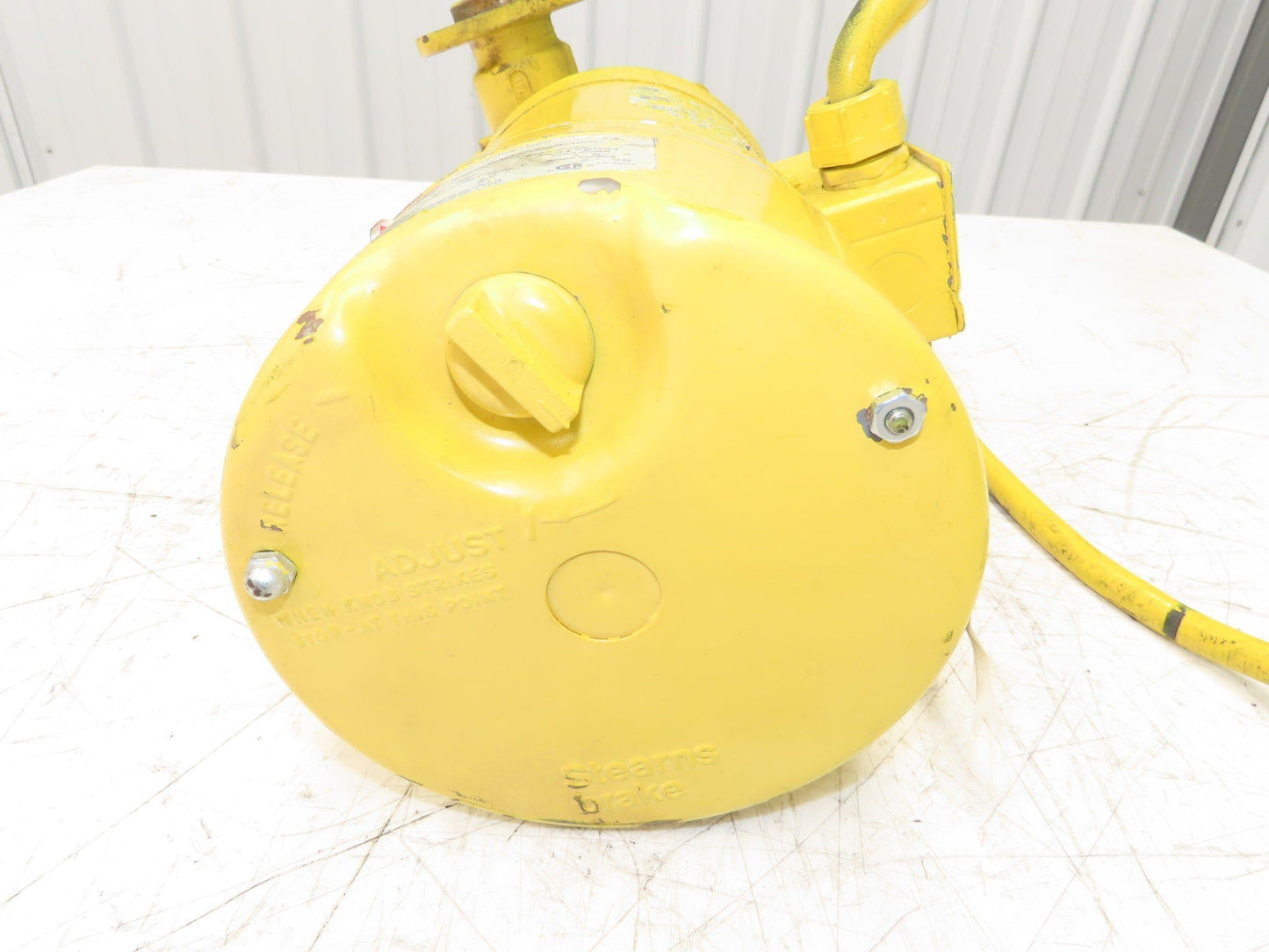 Doerr LR22132 Crane Duty Gear Motor w/Brake 15:1/115rpm 1/2Hp 230/460V D56CFC