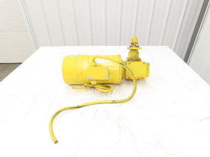 Doerr LR22132 Crane Duty Gear Motor w/Brake 15:1/115rpm 1/2Hp 230/460V D56CFC