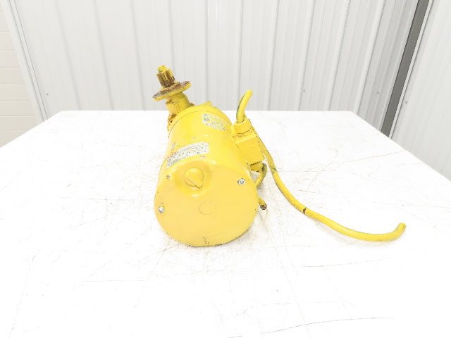 Doerr LR22132 Crane Duty Gear Motor w/Brake 15:1/115rpm 1/2Hp 230/460V D56CFC