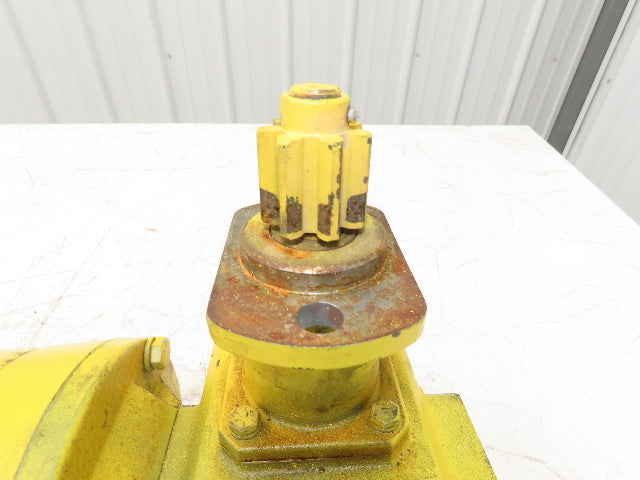 Doerr LR22132 Crane Duty Gear Motor w/Brake 15:1/115rpm 1/2Hp 230/460V D56CFC