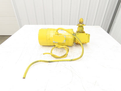 Doerr LR22132 Crane Duty Gear Motor w/Brake 15:1/115rpm 1/2Hp 230/460V D56CFC