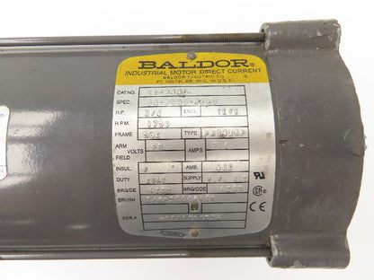 Baldor CDP3440 DC Brushed Motor 3/4Hp 1750rpm 90vdc 56C TEFC