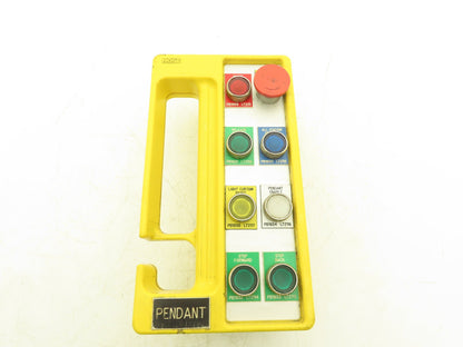 Rose Teach Pendent Hand Remote Controller 22mm Push Buttons