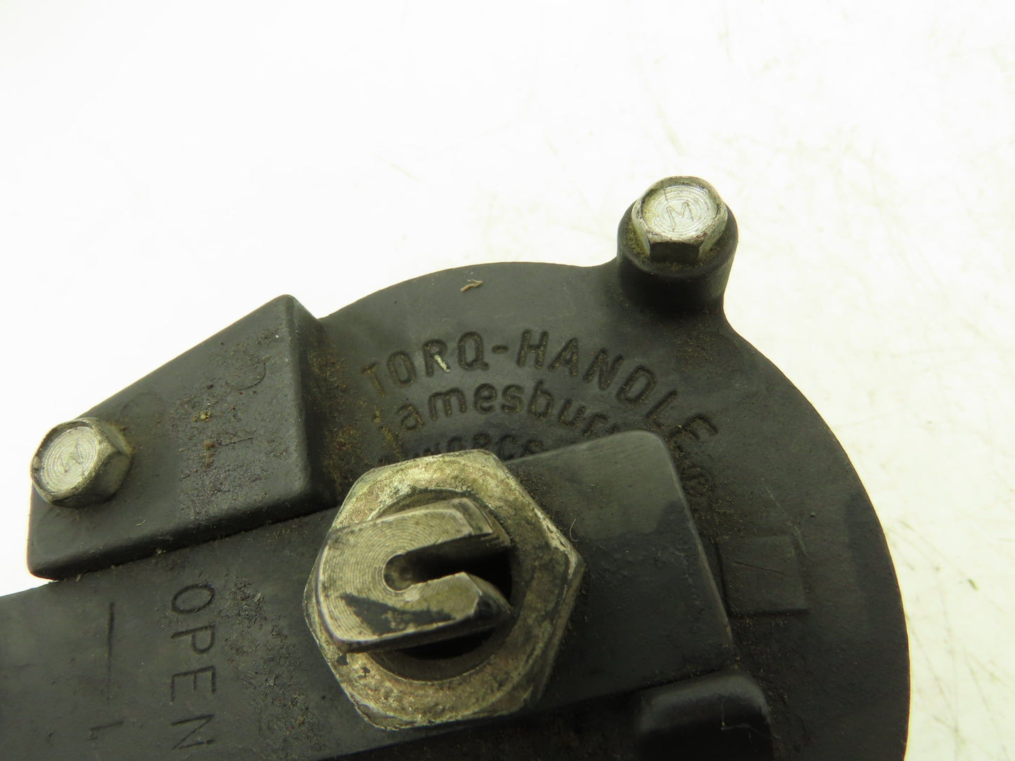 Jamesbury TORQ-HANDLE 1" Ball Valve M-F with Spring Return-to-Closed Handle