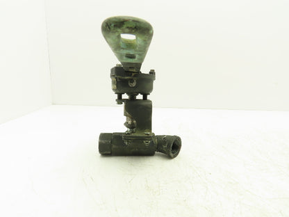 Jamesbury TORQ-HANDLE 1" Ball Valve M-F with Spring Return-to-Closed Handle