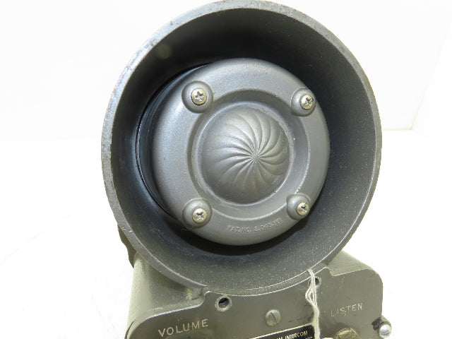 Atkinson Dynamics AD-27A Industrial Intercom Loudspeaker w/Call Button 120V