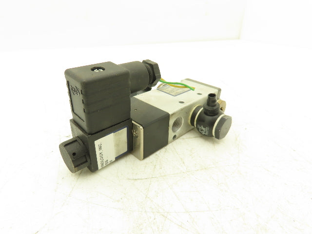 Wirth+Schwaar 552 SV 8102 Pneumatic Solenoid Valve 24VDC 5 Way 2 Pos 1/8"NPT