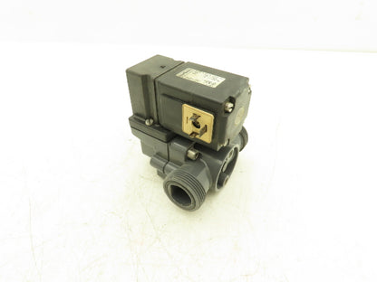 Burkert 0141 A Diaphragm Solenoid Valve 2/2 way 6 Bar 1.5" NPT 48V