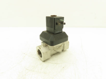 Burkert 92904010 Diaphragm Solenoid Valve 2/2 way 10 Bar 3/4" NPT 48V