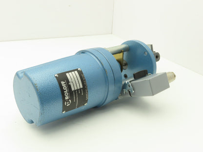 TA Roloff 70.3-U10 P Electric Valve Actuator 20Nm 24VDC w/Control Air Regulator