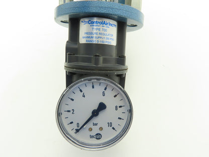 TA Roloff 70.3-U10 P Electric Valve Actuator 20Nm 24VDC w/Control Air Regulator