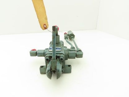 Langen VH1R12 Manual Hydraulic Directional Valve 3-Pos Lever Forward/Reverse