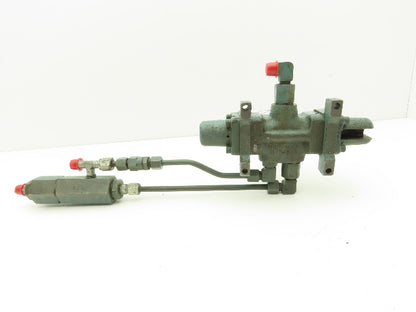 Langen VH1R12 Manual Hydraulic Directional Valve 3-Pos Lever Forward/Reverse