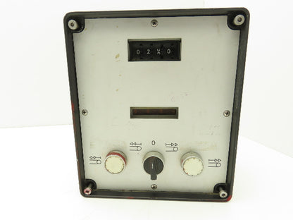 Irion & Vosseler U 220.02BX3XX 4-Digit Counter Control Panel