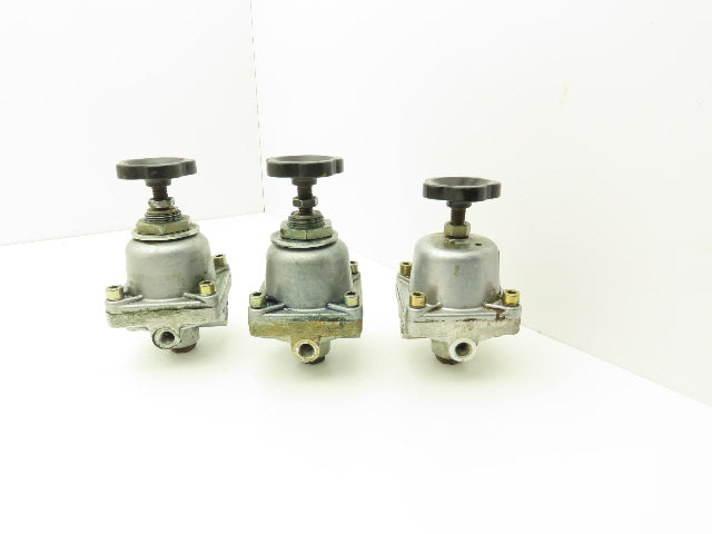Knorr Pneumatic DMV-6/7.5 Pneumatic Air Regulating Valve 1/4"  Lot of 3  *Read*