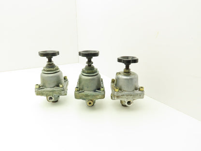Knorr Pneumatic DMV-6/7.5 Pneumatic Air Regulating Valve 1/4"  Lot of 3  *Read*