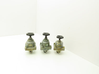 Knorr Pneumatic DMV-6/7.5 Pneumatic Air Regulating Valve 1/4"  Lot of 3  *Read*