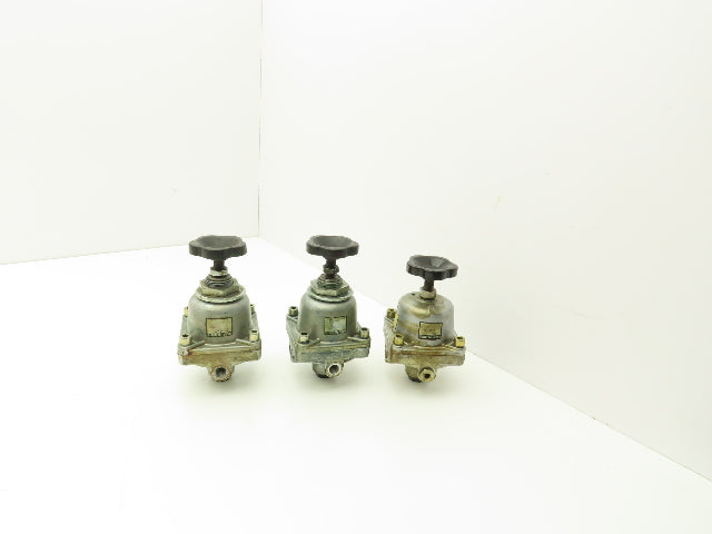 Knorr Pneumatic DMV-6/7.5 Pneumatic Air Regulating Valve 1/4"  Lot of 3  *Read*