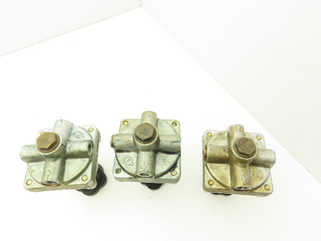 Knorr Pneumatic DMV-6/7.5 Pneumatic Air Regulating Valve 1/4"  Lot of 3  *Read*