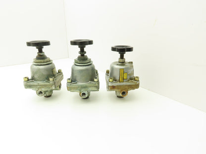 Knorr Pneumatic DMV-6/7.5 Pneumatic Air Regulating Valve 1/4"  Lot of 3  *Read*