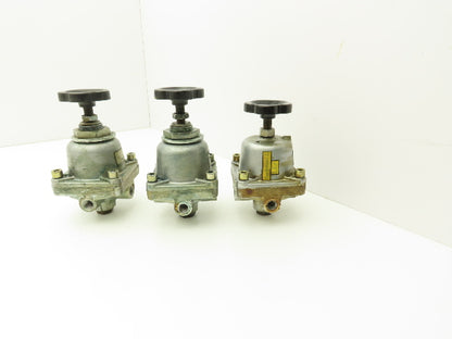Knorr Pneumatic DMV-6/7.5 Pneumatic Air Regulating Valve 1/4"  Lot of 3  *Read*