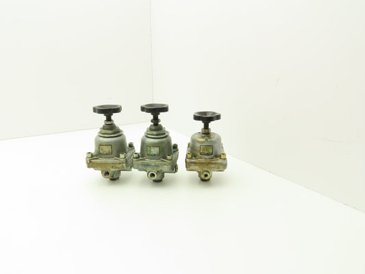 Knorr Pneumatic DMV-6/7.5 Pneumatic Air Regulating Valve 1/4"  Lot of 3  *Read*