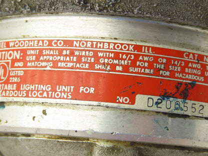 Daniel Woodhead 61430-MAX Hazardous Duty Portable Light Hanging Hand Lamp 125V