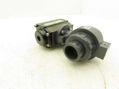 Tri-Matic AG 1701915 Double Acting Pneumatic Actuator With 1" PVC Glue in Valve