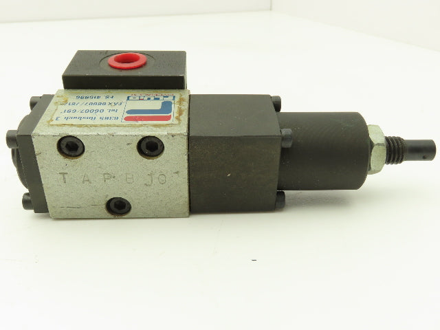 Wandfluh BDRV Dn4/40/0.3 Manual Hydraulic Pressure Relief Valve NG4 315bar