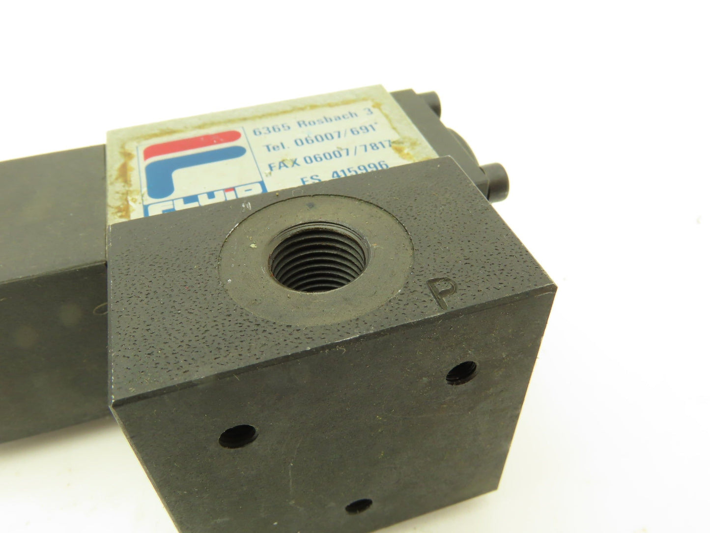 Wandfluh BDRV Dn4/40/0.3 Manual Hydraulic Pressure Relief Valve NG4 315bar