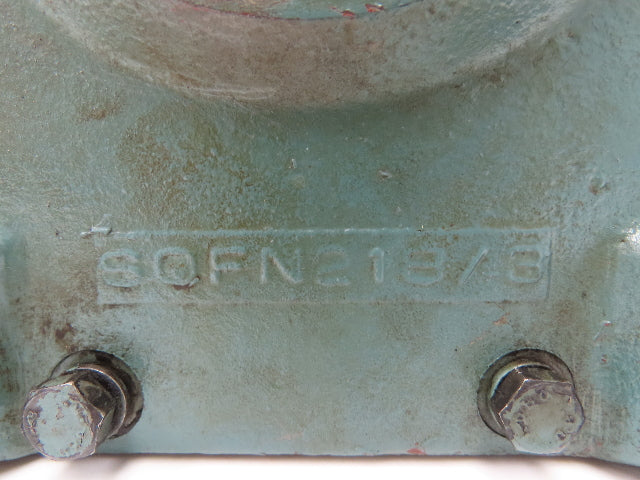 HFH HFO 218 Pillow Block Bearing Split Housing 4" Bore 4-Bolt Base