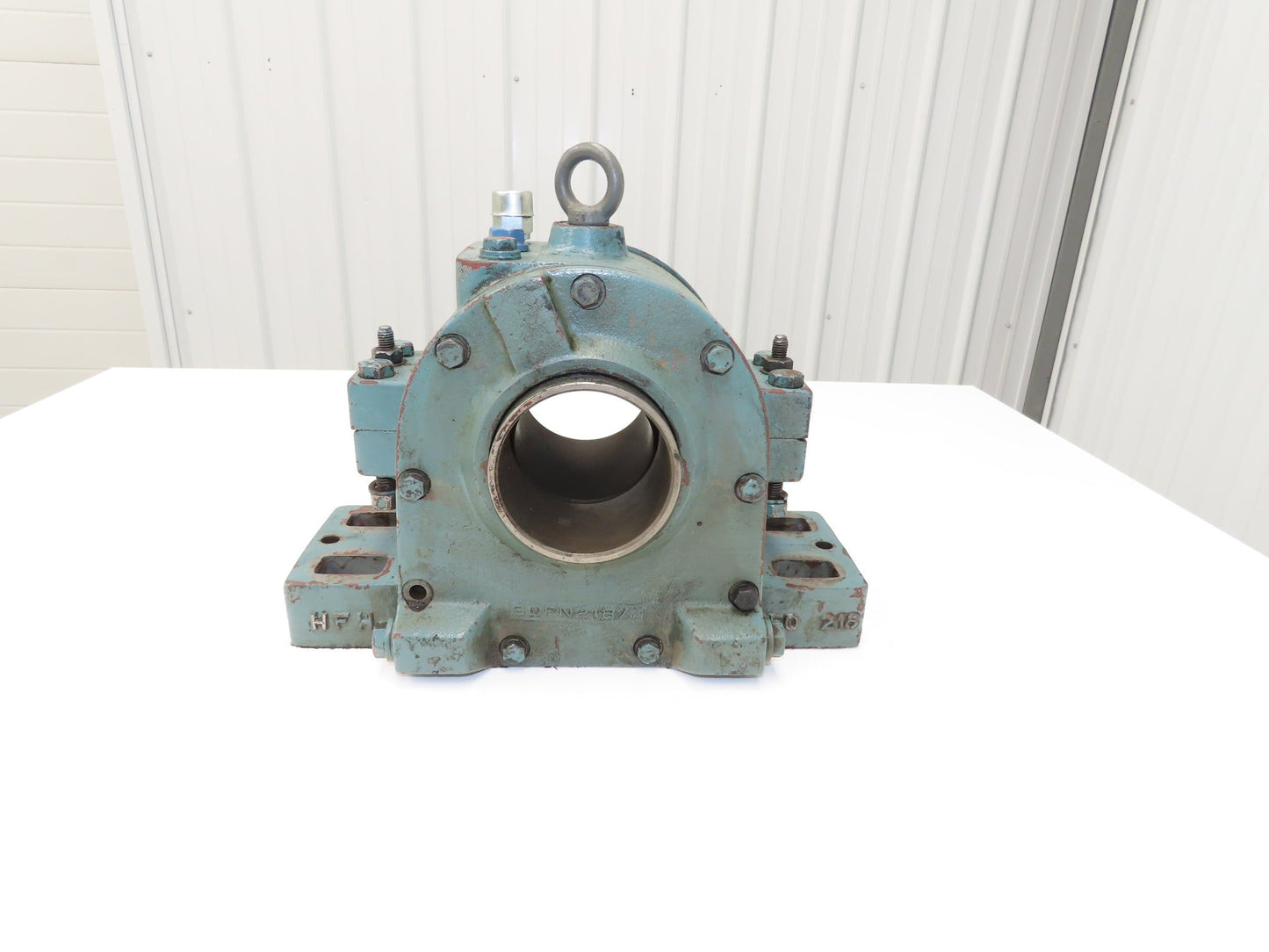 HFH HFO 218 Pillow Block Bearing Split Housing 4" Bore 4-Bolt Base