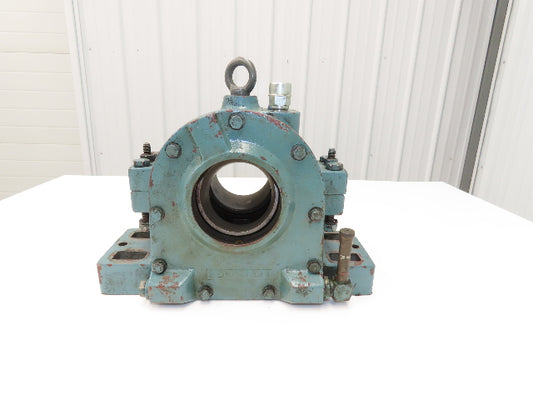 HFH HFO 218 Pillow Block Bearing Split Housing 4" Bore 4-Bolt Base