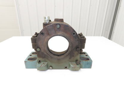 HFH HFO 218 Pillow Block Bearing Split Housing 4" Bore 4-Bolt Base