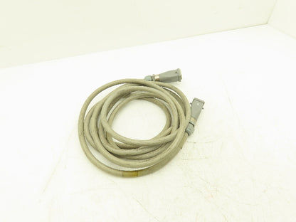 Harting 8 Pin 10A 500V 12V Extension Cord Male & Female Ends