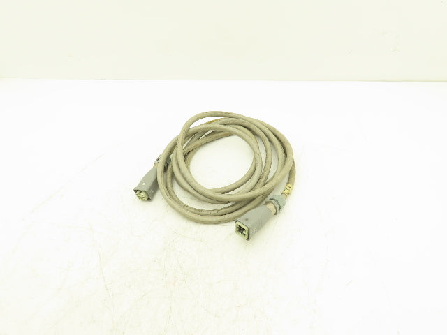 Harting 8 Pin 10A 500V 12V Extension Cord Male & Female Ends