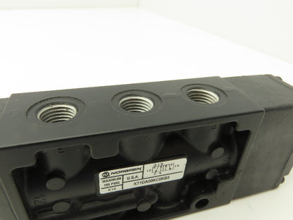 Norgren K71DA00KC0KB3 Pneumatic Manual Spool Valve 5-Way 2-Position 1/4"npt