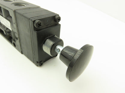 Norgren K71DA00KC0KB3 Pneumatic Manual Spool Valve 5-Way 2-Position 1/4"npt