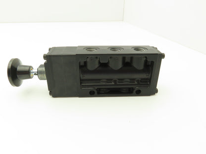 Norgren K71DA00KC0KB3 Pneumatic Manual Spool Valve 5-Way 2-Position 1/4"npt
