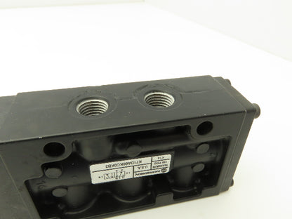 Norgren K71DA00KC0KB3 Pneumatic Manual Spool Valve 5-Way 2-Position 1/4"npt