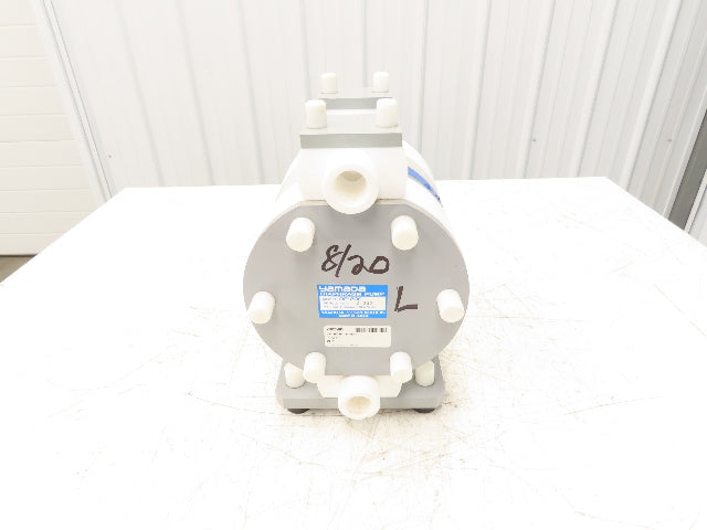 Yamada DP-20F High Purity Diaphragm Pump Pneumatic Air 30-70psi 14.3GPM 3/4"NPT