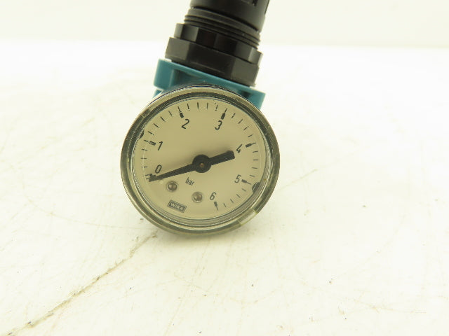 Wilkerson R00-C2-000 Pneumatic Air Regulator Valve With 0-6 Bar Guage 1/8" NPT