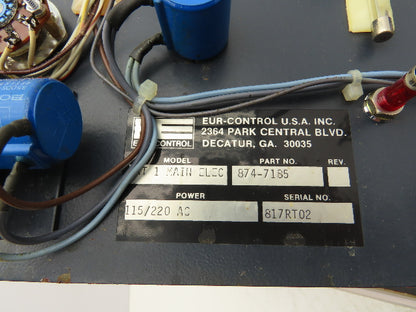 Eur-Control 874-7185 Residual Chemicals Analyzer RT-1