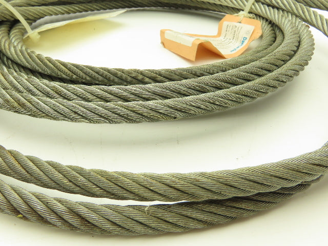 Daetwyler 024491 Wire Rope 12mm X 9.9m Roll