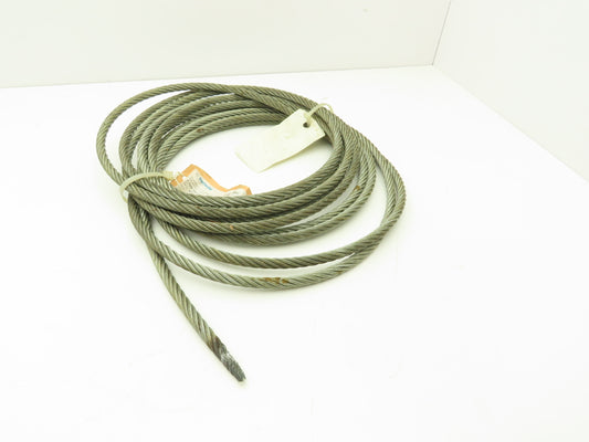 Daetwyler 024491 Wire Rope 12mm X 9.9m Roll