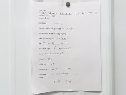 CM Lodestar RR 2 Ton Electric Chain Hoist 16 FPM 19' Lift 230/460 3PH 18'Control