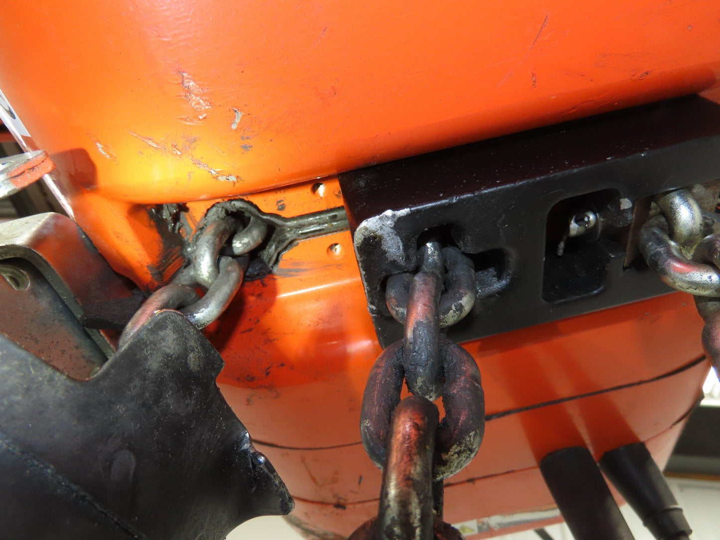 CM Lodestar RR 2 Ton Electric Chain Hoist 16 FPM 19' Lift 230/460 3PH 18'Control