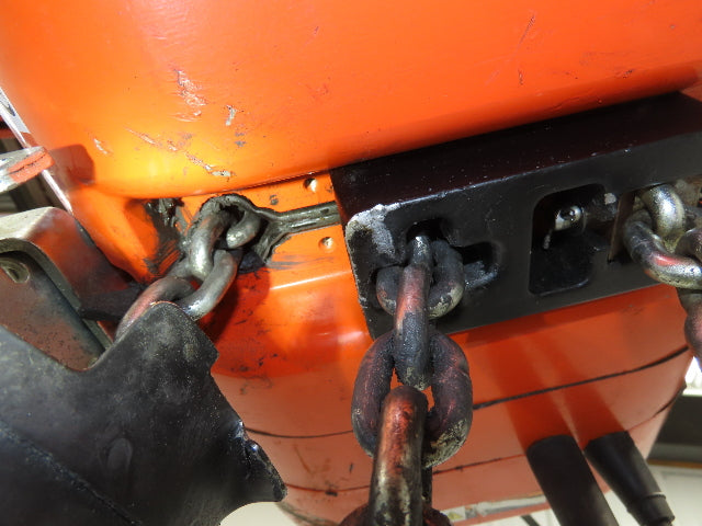 CM Lodestar RR 2 Ton Electric Chain Hoist 16 FPM 19' Lift 230/460 3PH 18'Control