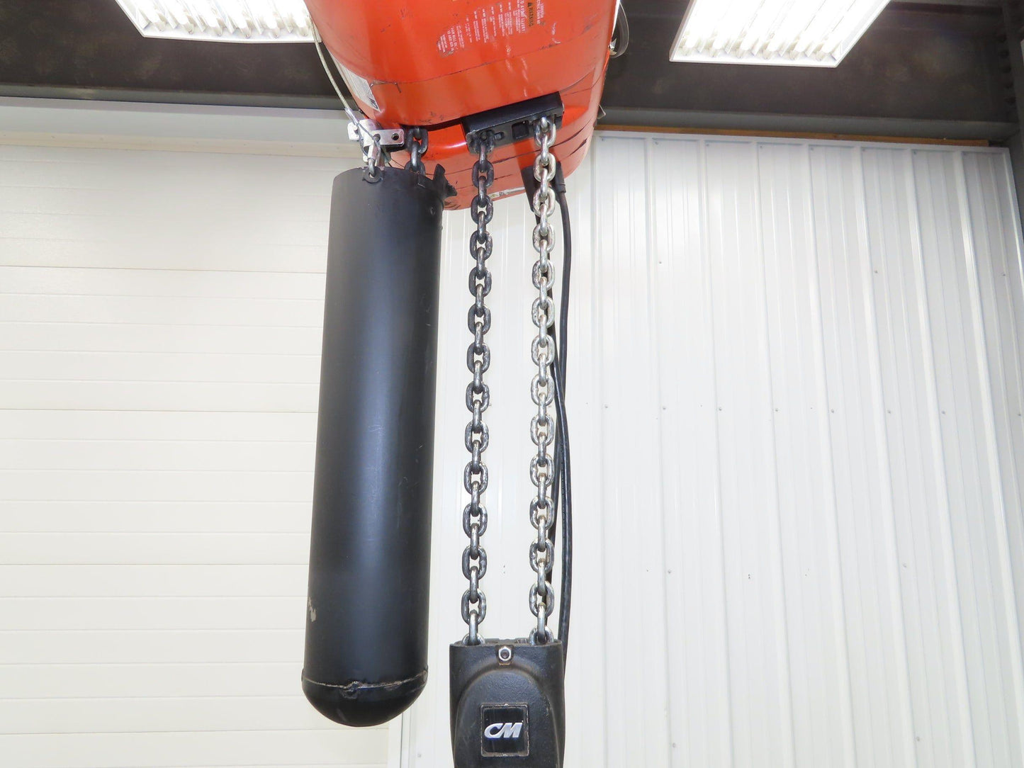 CM Lodestar RR 2 Ton Electric Chain Hoist 16 FPM 19' Lift 230/460 3PH 18'Control